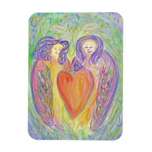 Loving Kindness Guardian Änglar Art Fridge Magnets Magnet