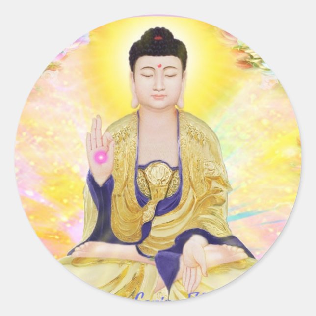 Loving Kindness Runt Klistermärke (Framsida)