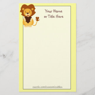 Loving Lejon Stationery Brevpapper
