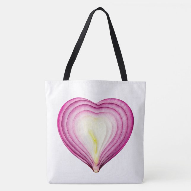 Loving Lila Onion Large Shoulder Tote Tygkasse (Framsida)