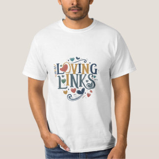 "Loving Links" har en charmig t-shirt-design T Shirt