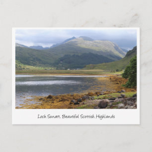 Loving Loch Sunart, Skottland Vykort