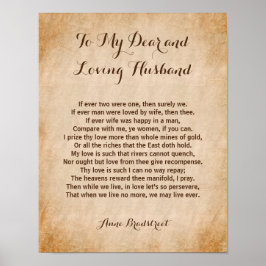 Loving Make Classic Kärlek Dikt Poster