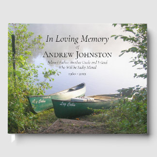 Loving Memories Canoes at Dawn Memorial Gästböcker
