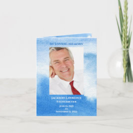 Loving Memory Firande Memorial Photo Tack Anteckningskort