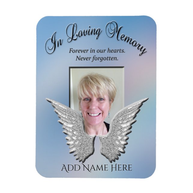 Loving Memory Memorial Magnet (Vertikal)
