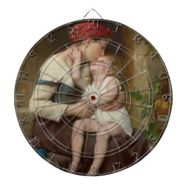 Loving Mor med sitt fosterbarn (Perrault) Darttavla