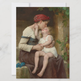 Loving Mor med sitt fosterbarn (Perrault) Kort