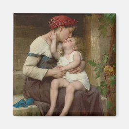 Loving Mor med sitt fosterbarn (Perrault) Magnet