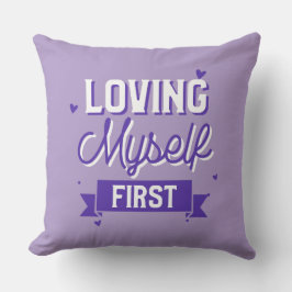 Loving My First Self Kärlek Kudde