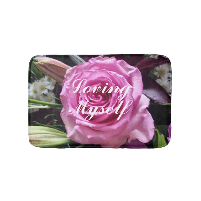 Loving Myself Bath Mat Badrumsmatta (Framsidan)