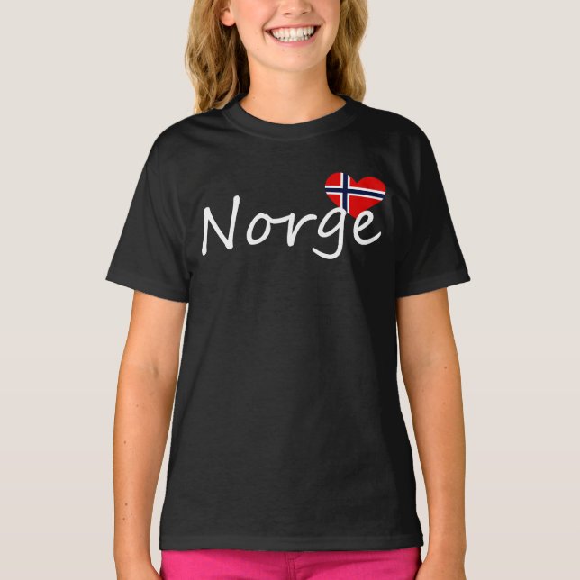 Loving Norge Tröja (Framsida)