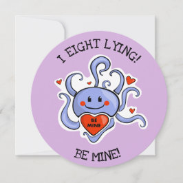 Loving Octopus Valentine Cards Julkort