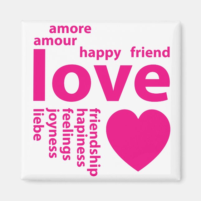 Loving ord magnet (Framsidan)