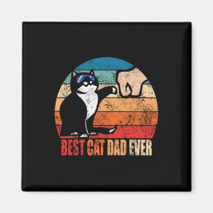 Loving pappa Fars dag Gift Manar Inga bästa Kat D Magnet