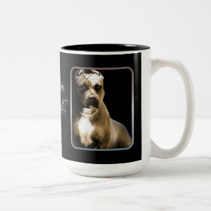 Loving Pet Pitbull Mugg