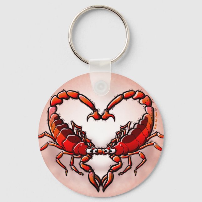Loving Scorpions Nyckelring (Framsida)