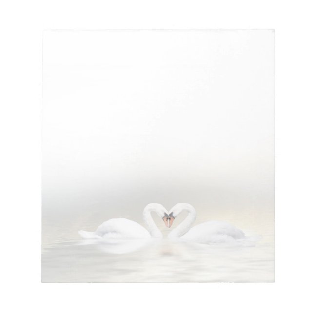 Loving svanar anteckningsblock (Framsida)