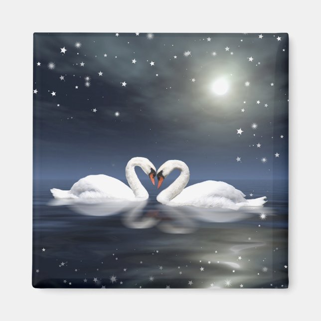 Loving svanar magnet (Framsidan)