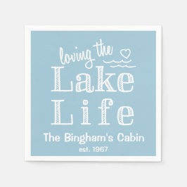 Loving the Sjö Life Customized Pappersservett