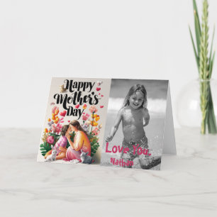 *~* Loving Whimsical Mors dag Photo AP72 Mamma Tack Kort