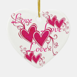 Loving You Gift Collection Ceramic Ornament