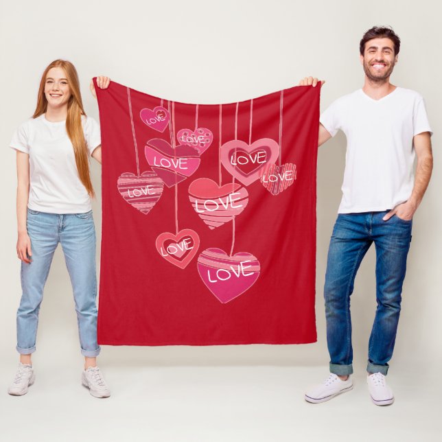 Loving You Gift Collection - Fleecefilt (På plats)