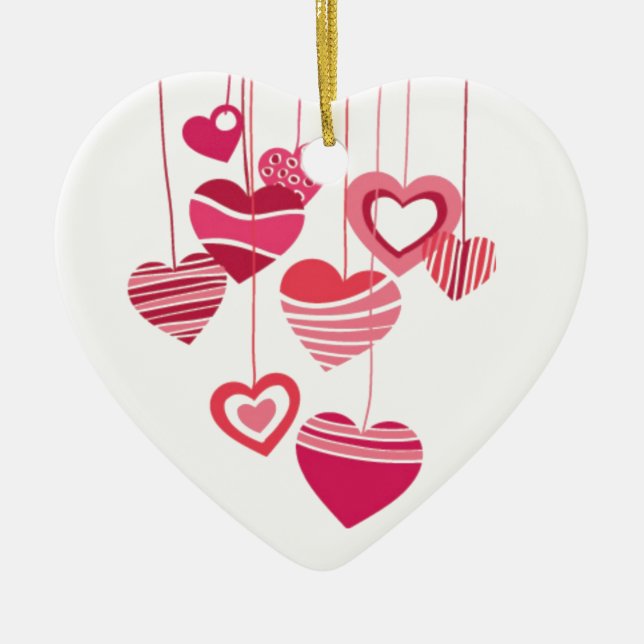 Loving You Gift Collection Julgransprydnad Keramik (Framsidan)