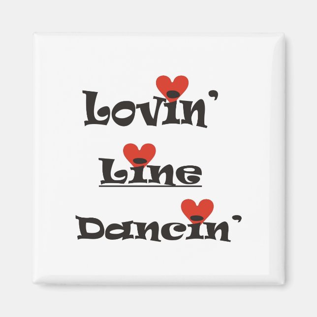 Lovin'Line Dancin' Magnet (Framsidan)