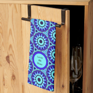 Lovin's Blues Kitchen Apron Kökshandduk