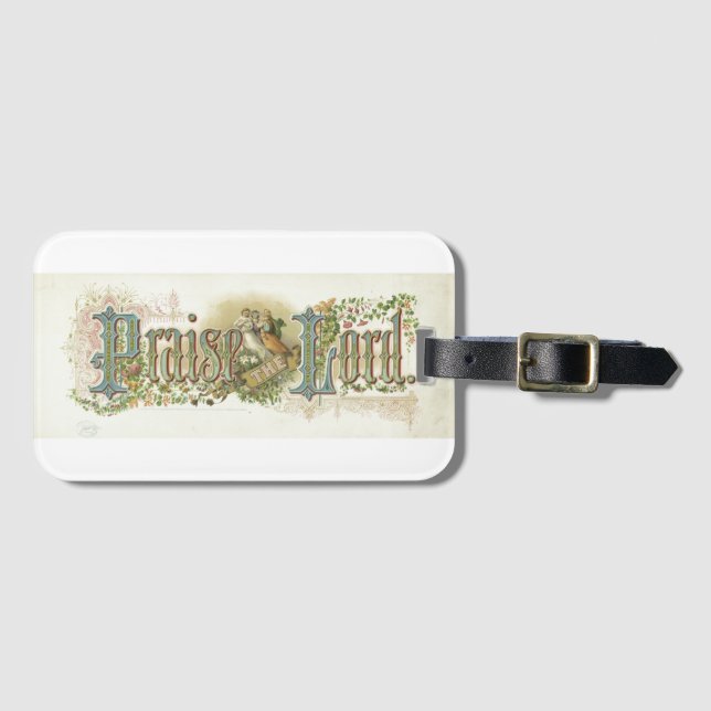 Lovisa Herren Vintage Kristet Konst  Bagagebricka (Framsida horisontal)