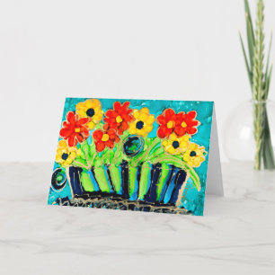 Lovitude Blank 5x7 Note Card "Wonderment" Tack Kort