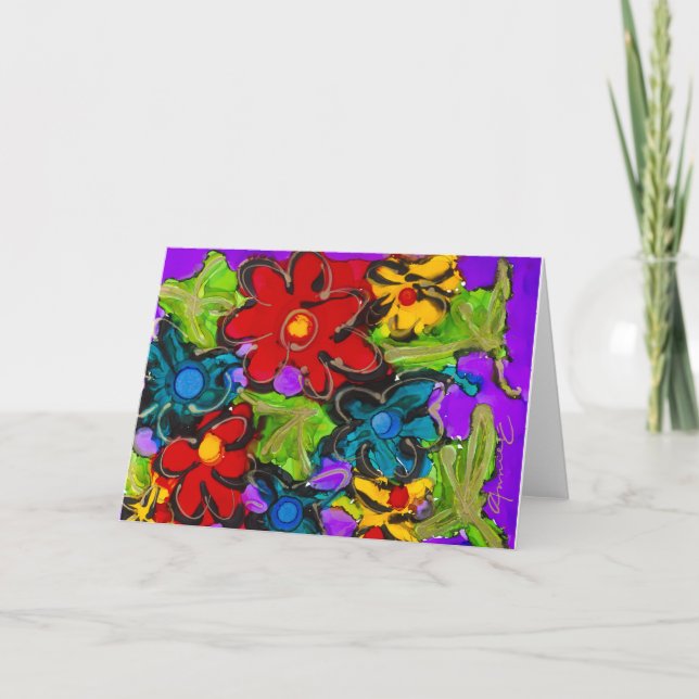 Lovitude Blank Card-hopping med joy Tack Kort (Framsida)