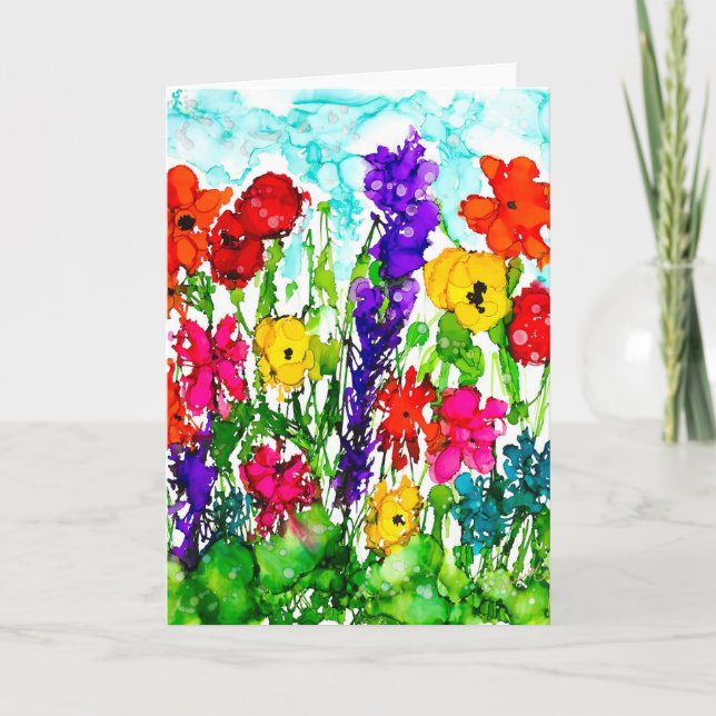 Lovitude Blank Card "Kom leker med mig" Kort (Framsida)