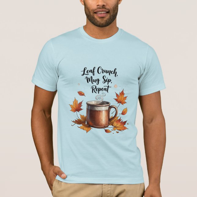Lövknas, Muggsslurk, Upprepa - Höststämning T Shirt (Framsida)