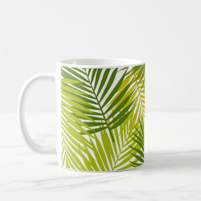 Lövmönster Kaffemugg (Vänster)