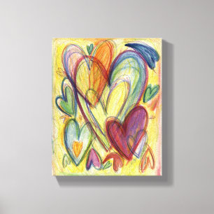 Lovning av målning av lagningshörnens Art Painting Canvastryck