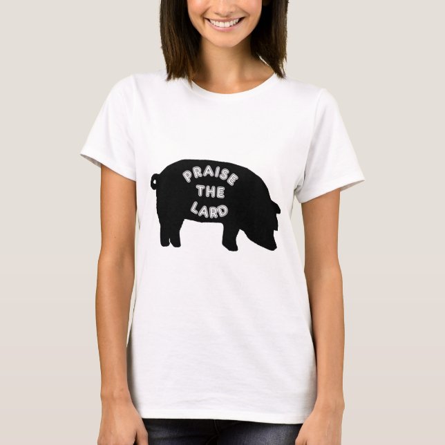 Lovorda späcka t-shirt (Framsida)