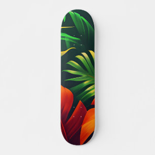 LÖVRIGA BLAD NATUR TRÄDGÅRD MINI SKATEBOARD BRÄDA 18,5 CM