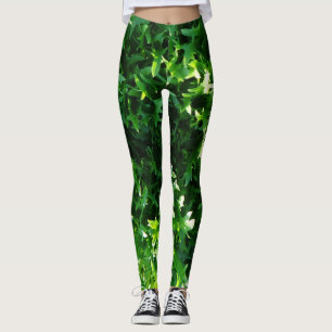 lövrik grön grönsallat leggings