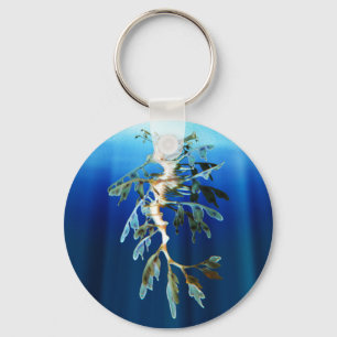 Lövrik havsdrake Keychain Nyckelring