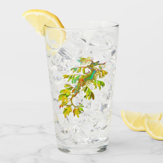 Lövrik Tumbler för exponeringsglas för Glaskopp (Framsida Ice)