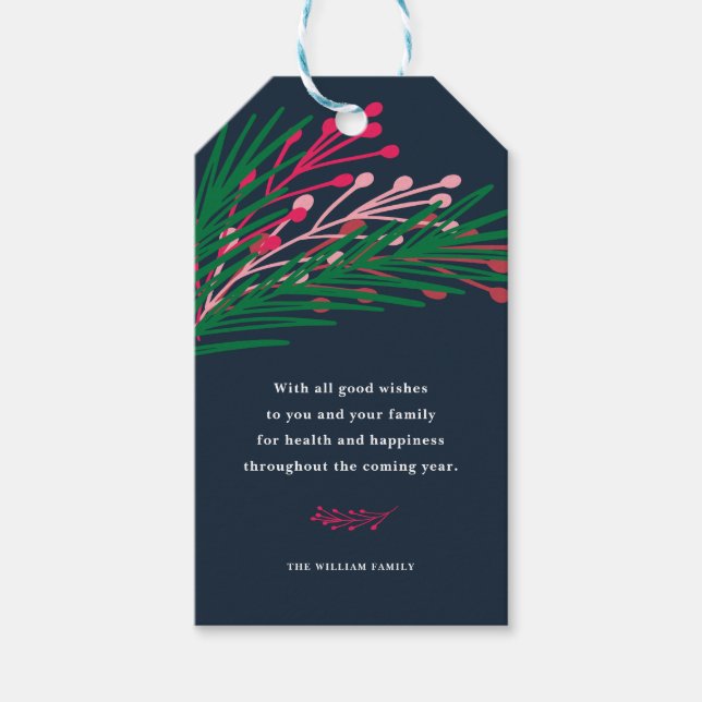 Lövs & Berries Presentetikett (Framsidan)