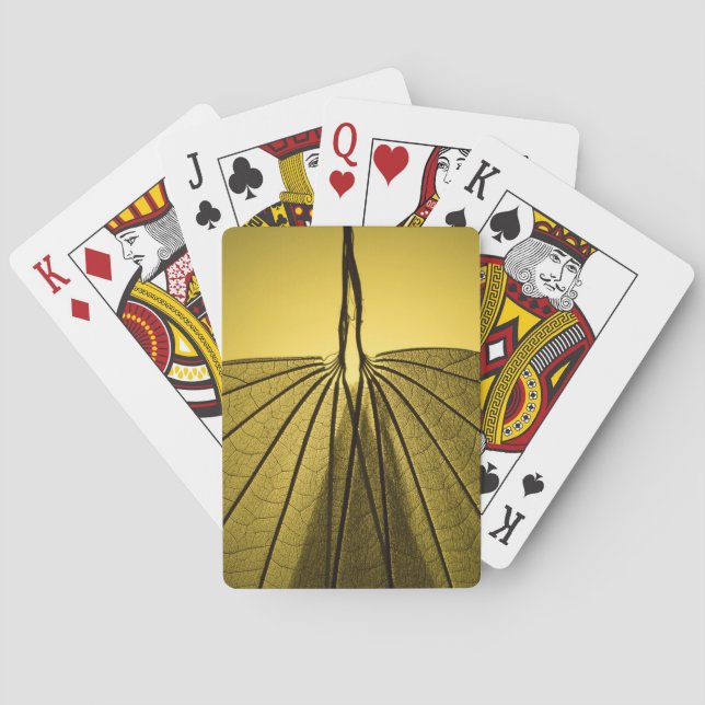 Lövskelett Casinokort (Baksidan)