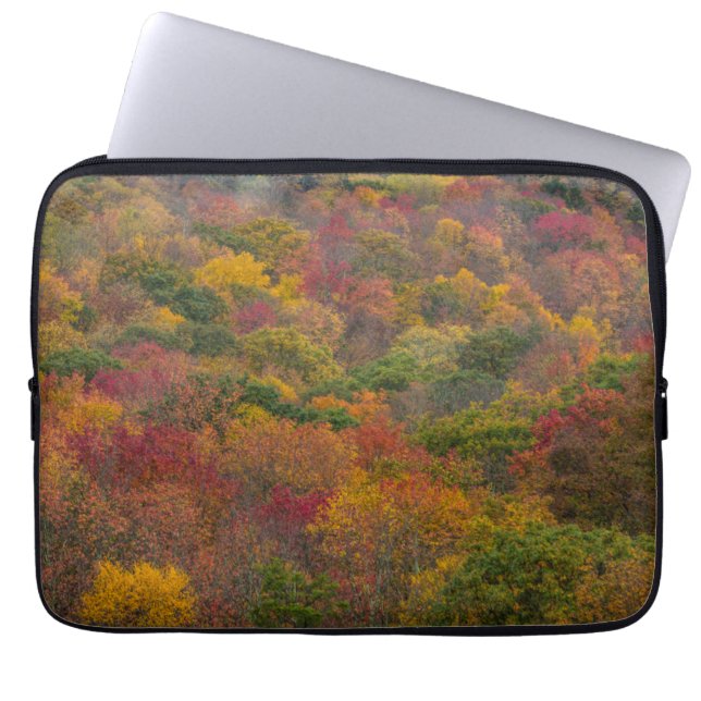 Lövskog i Randolph County, West Virginia Laptop Fodral (Framsidan)