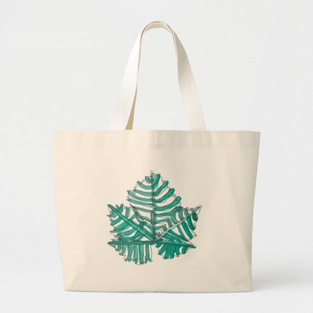 Lövtotebag Jumbo Tygkasse (Framsidan)