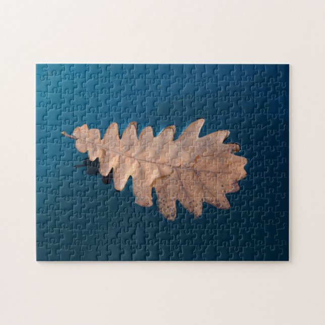 Lövverk i vattnet - pussel (Horisontell)