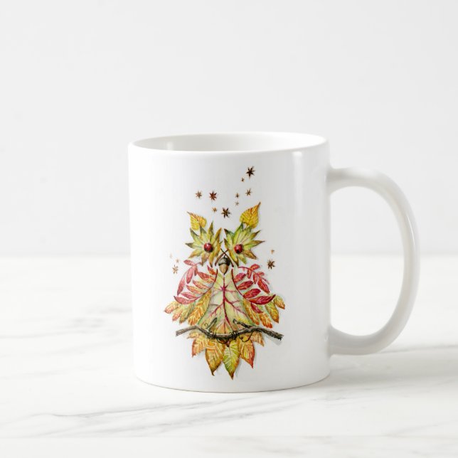 Lövverkuggla Kaffemugg (Höger)