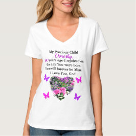 LOVY GOD LOVID 90:E BIRTHDAY-PERSONLIG T SHIRT