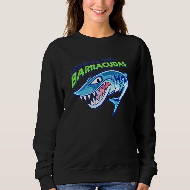 Low Barracudas Swim Team T Shirt (Framsida)